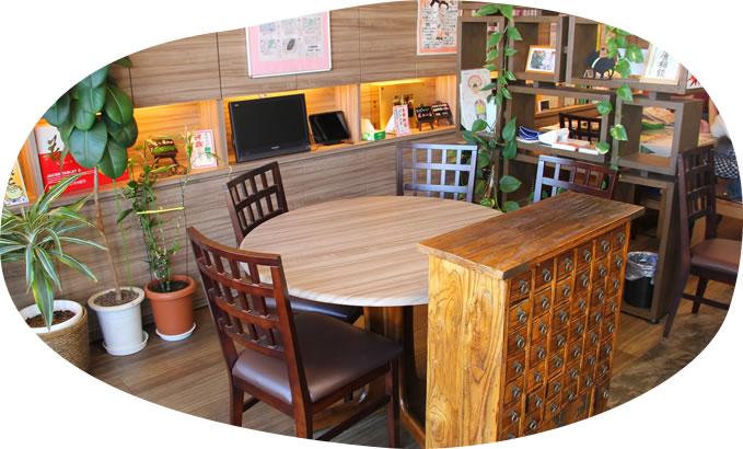 【談話スペース】の写真